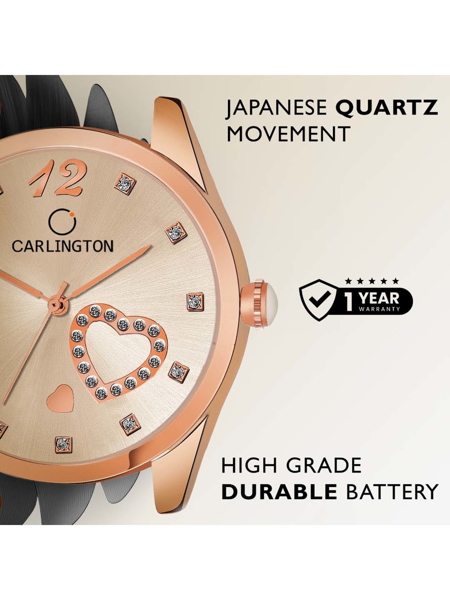 CARLINGTON CT 2006 Analog Watch for Women