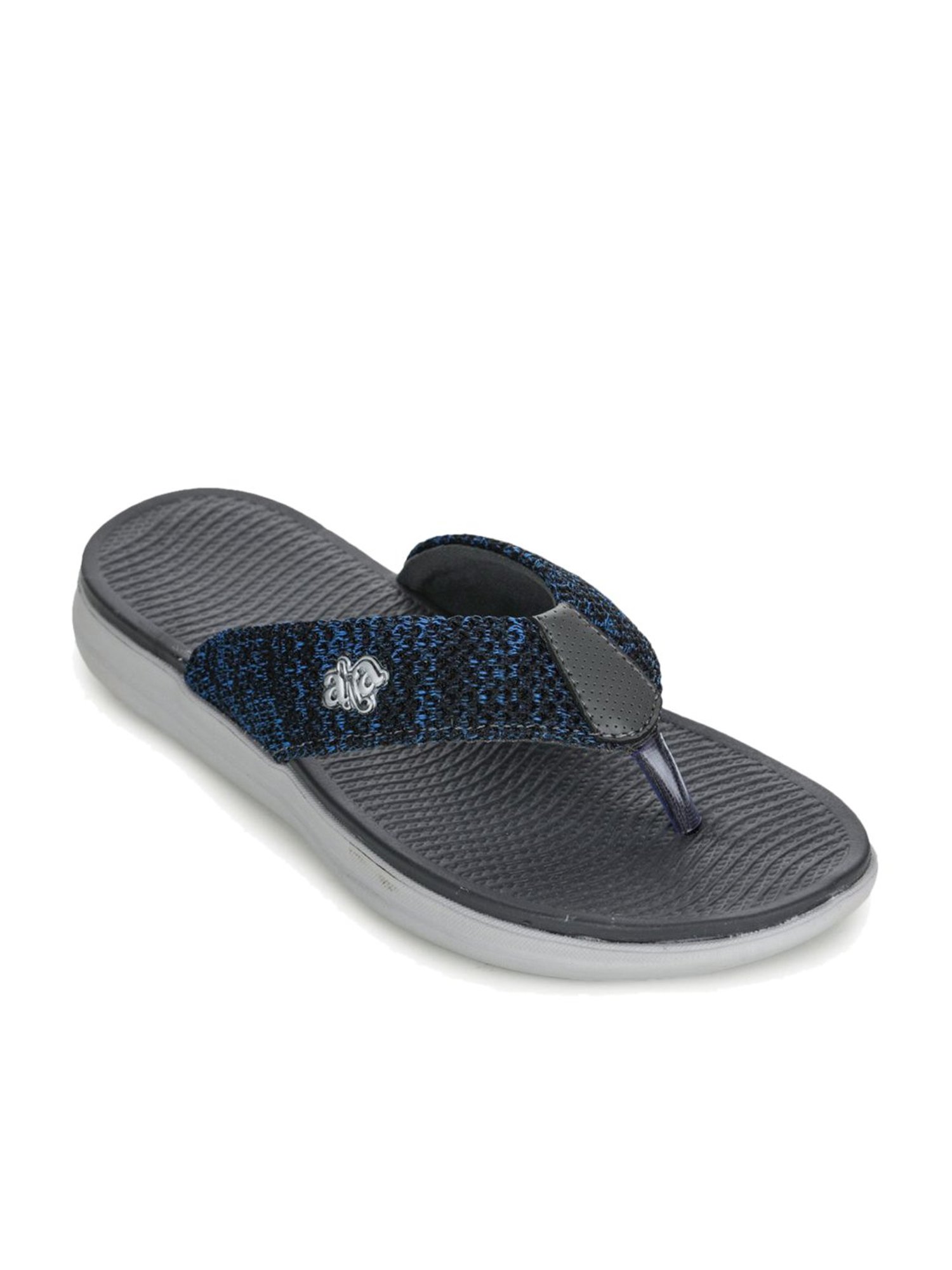 Aha by Liberty Women's Nvay & Grey Flip Flops