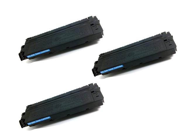 3PK [ E40 ] E-40 Compatible Canon 1491A002AA BLACK Laser Toner Cartridge for PC 760 770 775 785 790 795 800 860 880 890 900 920 921 940 941 950 980 981 400 420 425 428 430 530 550 700 710 720