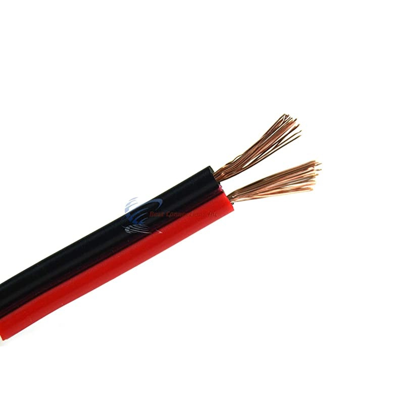 100 Feet 16 GA Gauge Red Black 2 Conductor Speaker Wire Audio Cable