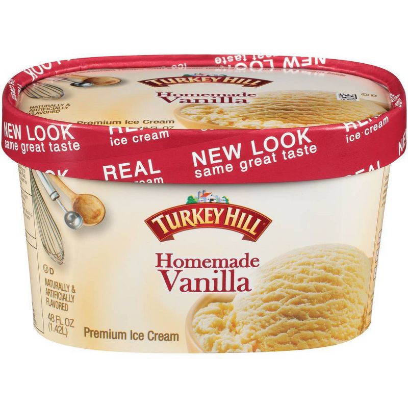Turkey Hill Homemade Vanilla Ice Cream - 48oz