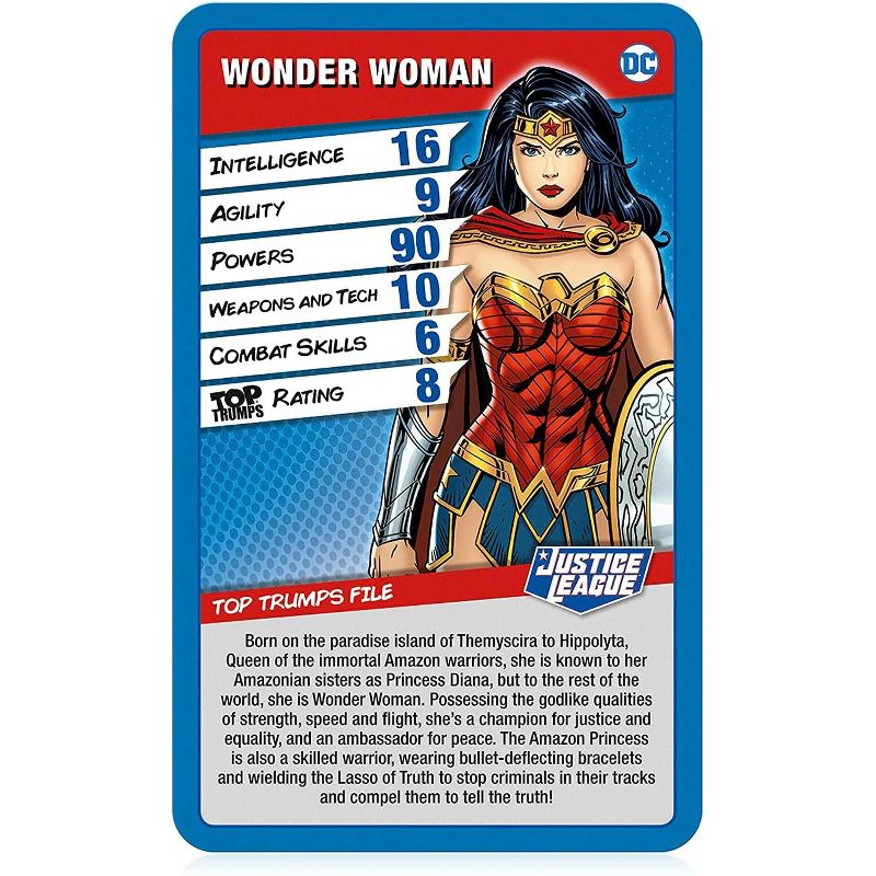 Top Trumps DC Justice League Top Trumps Card Game