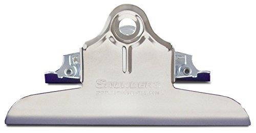 Value Pack of 3 Wall Mountable Clipboard Clips, holds up to 1 inch of paper, 6" wide, high capacity, Made in USA (05608)