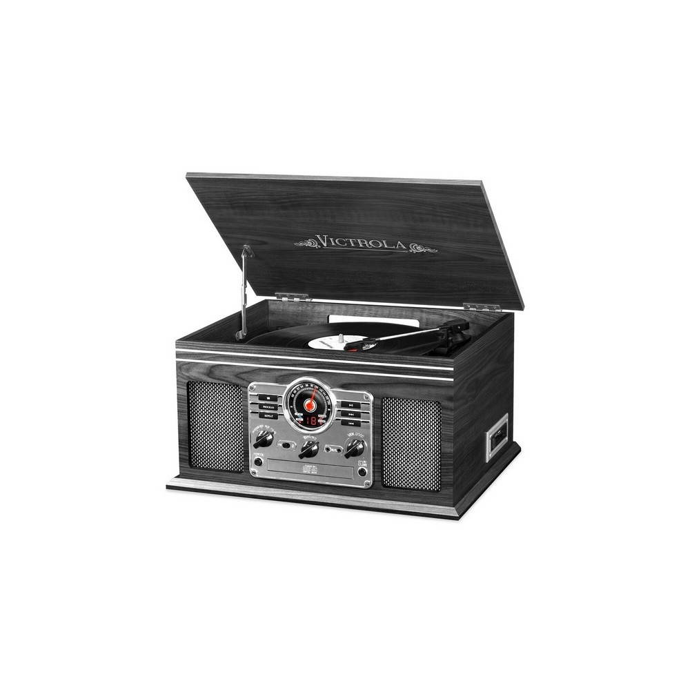 6-in-1 Victrola Entertainment Center