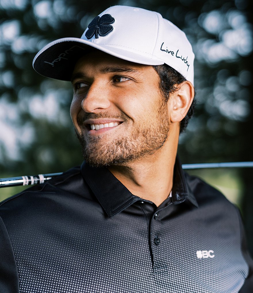 BLACK CLOVER Short-Sleeve Fade Golf Polo