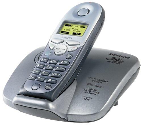 Gigaset 4215 2.40 GHz Cordless Phone - Black