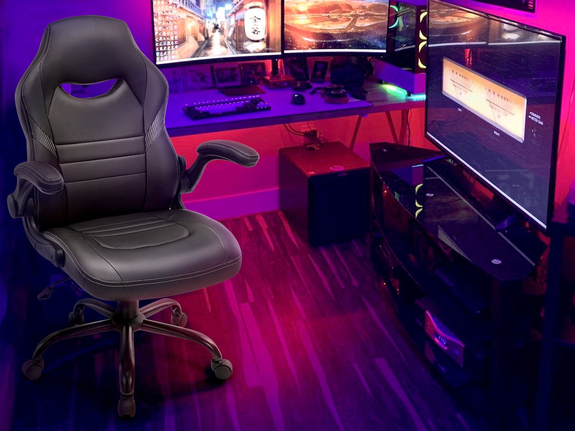STARSPACE Cost-effective Gaming Chair Durable And Comfortable Ergonomic Adjustable Racing Game Desk Chair