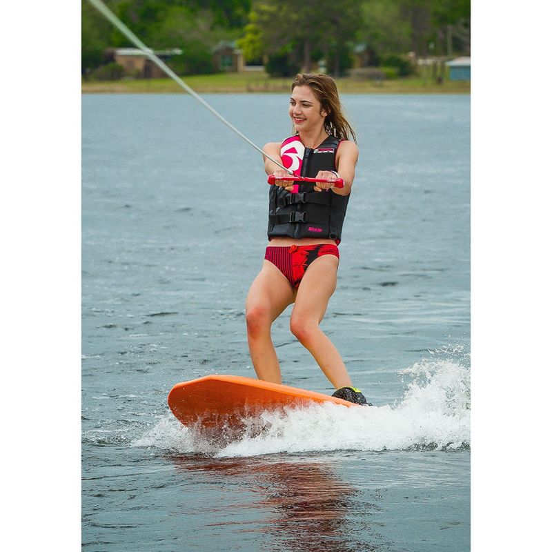 Hydroslide Versa 2 Retractable EVA Water Wake, Ski, Surf, and Kneeboard, Green