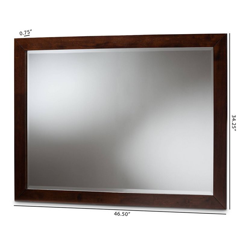15"x51" White Full Length Over The Door Mirror White - Patton Wall Decor
