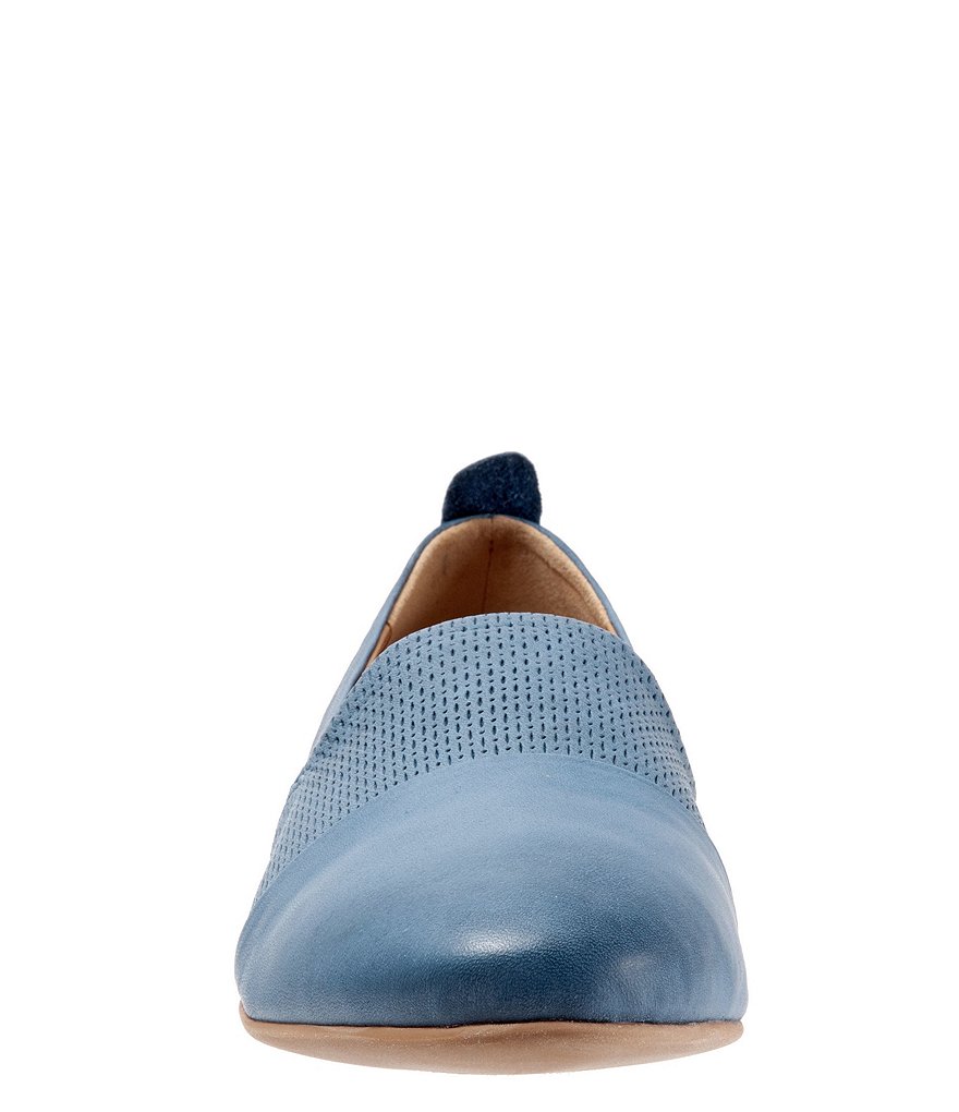 Bueno Katy Perforated Leather Slip-Ons