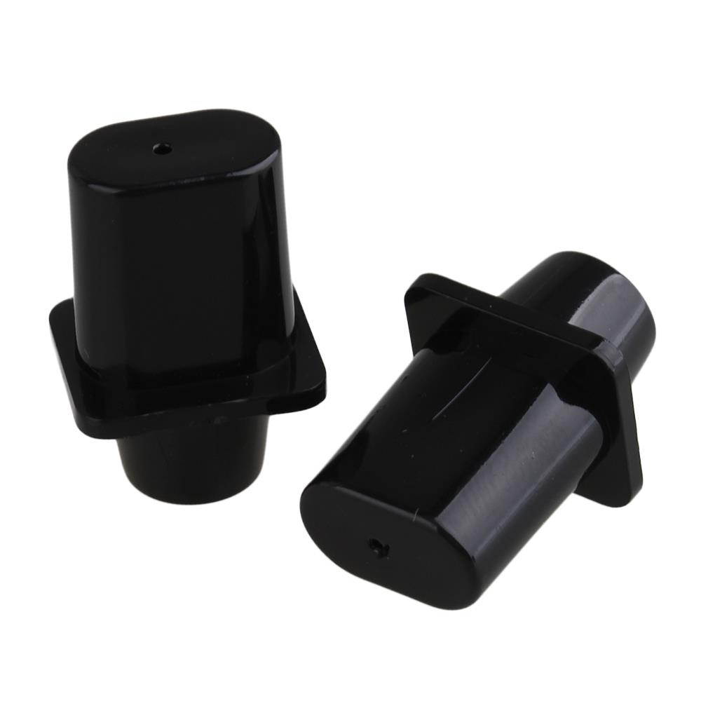 BQLZR Rectangle Toggle Guitar Switch Knobs Tip Top Hat Set of 250 Black