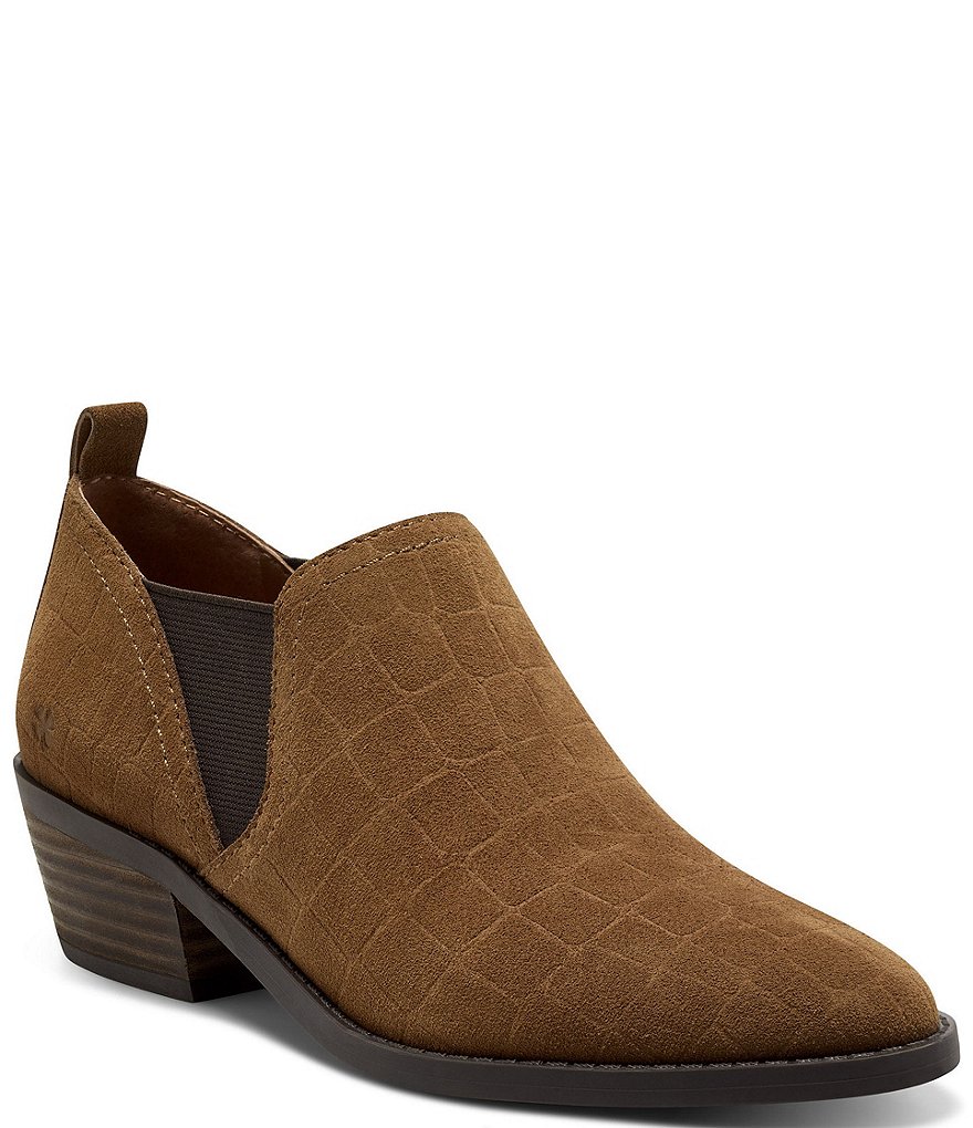 Lucky Brand Fallo Leather Booties