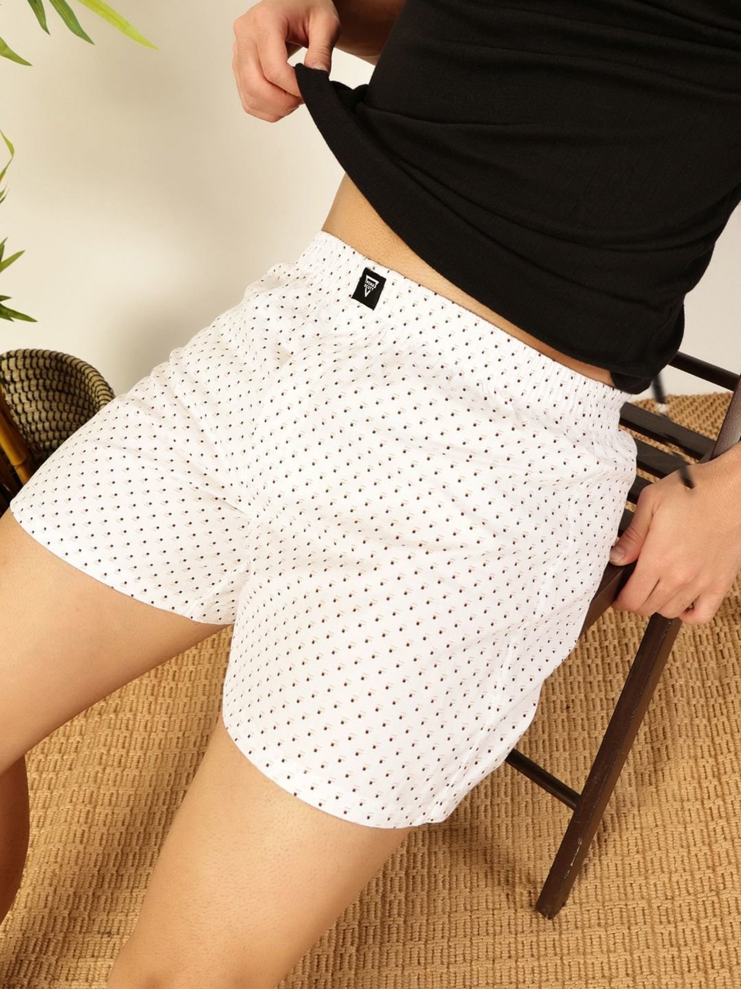 Thomas Scott Multicolored Regular Fit Printed Boxers - Pack Of 2