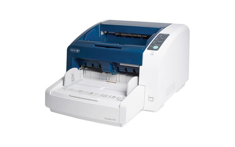 Xerox DocuMate 4799 Sheetfed Scanner - 600 dpi Optical - 24-bit Color - 8-bit Grayscale - 100 ppm (Mono) - 100 ppm (Color) - USB