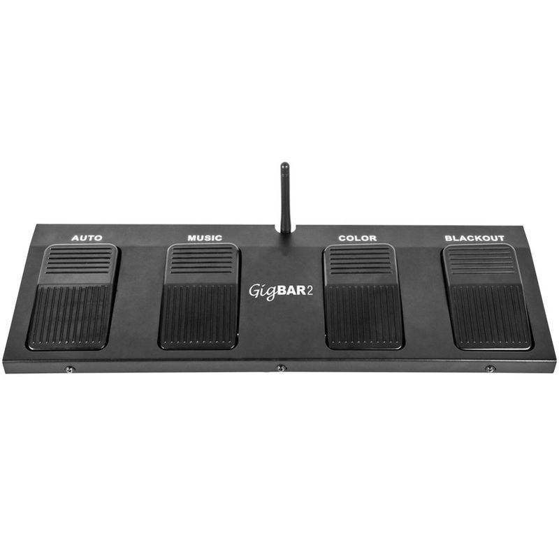 Chauvet DJ GigBAR 2 Light System with IRC Remote and Foot Control & Chauvet DJ Hurricane 1000  Fog Machine w/ Wired & Wireless Remote