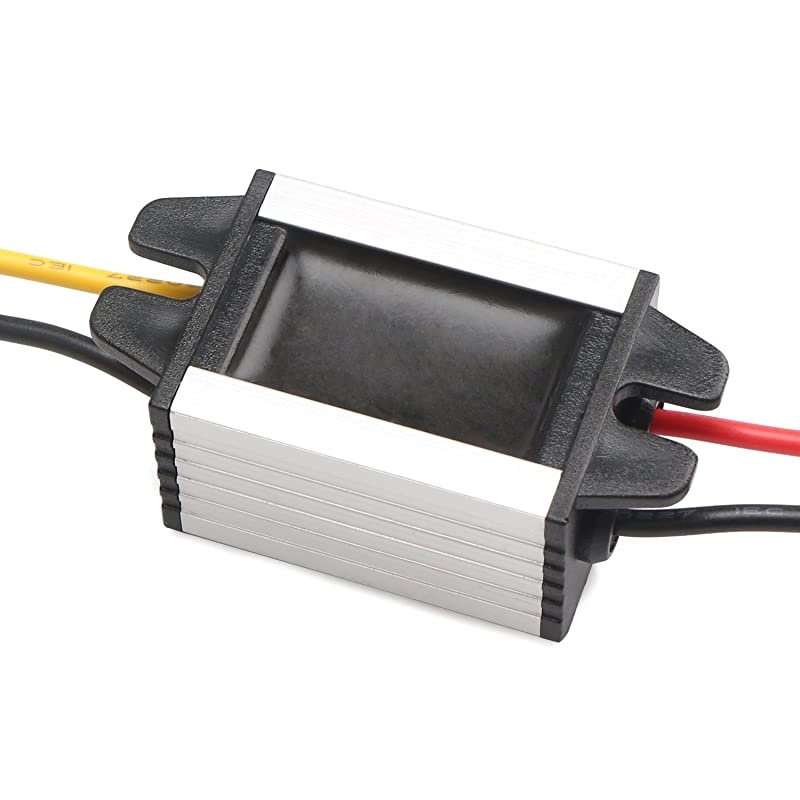 90597 Car Power Converter DC 9V-22V 12V to DC 6V Buck Voltage Regulator 3A 18W Waterproof High Efficiency Step Down Volt Module Power Supply