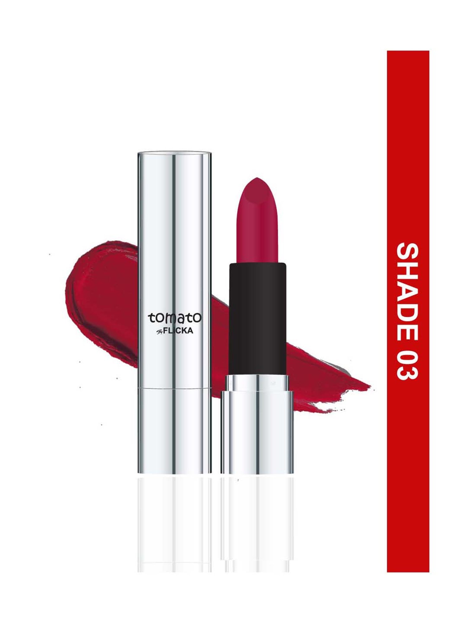 FLiCKA Tomato By FLiCKA Lipstick 03 - 4 gm