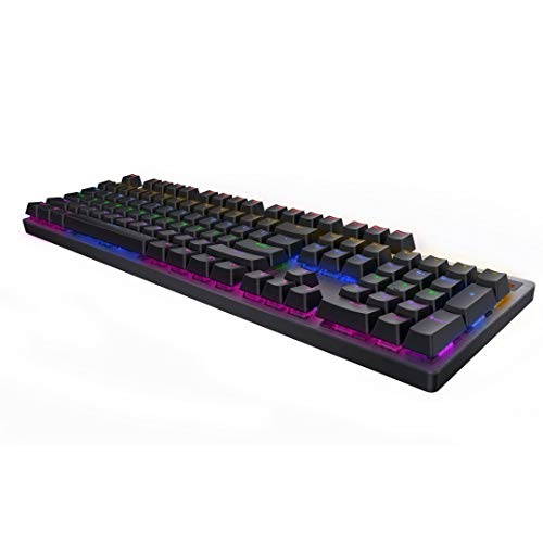 RAPOO V500PRO Compact Mechanical Gaming Keyboard, Mix-Colored Backlit, Linear Mechanical Switches