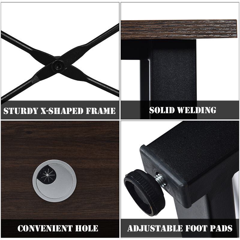 Oren Lacquer Desk White Safavieh - Safavieh