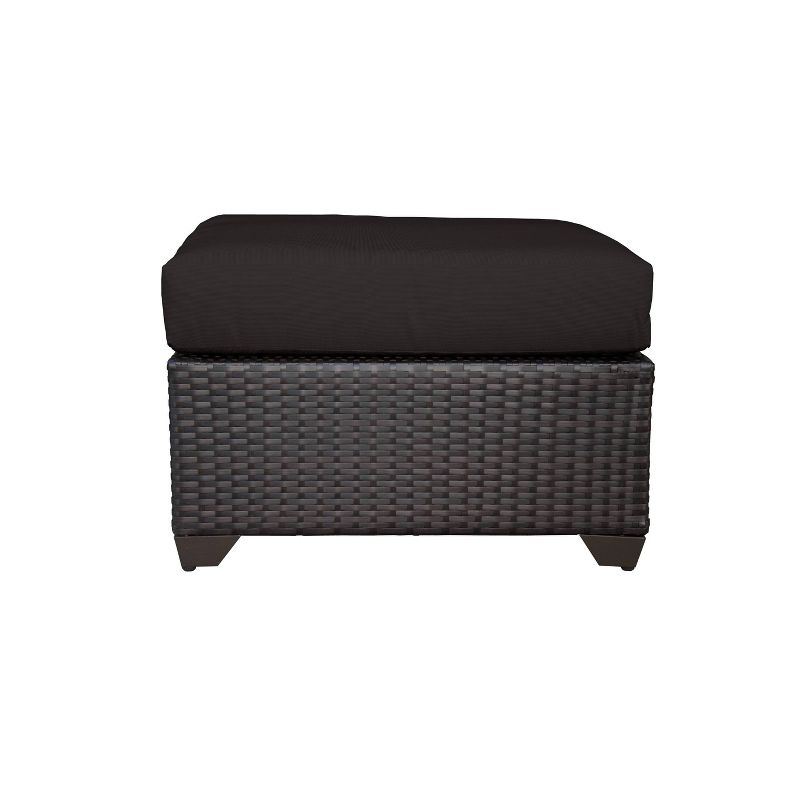 Barbados 14pc Patio Sectional Seating Set with Cushions - Black - TK Classics