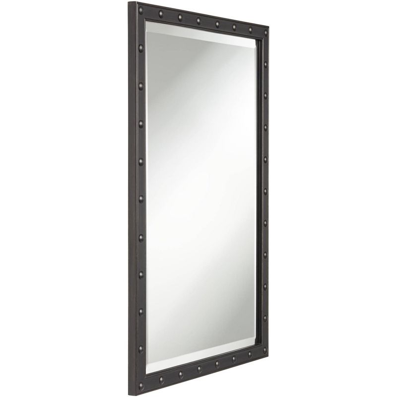 Uttermost Braddock Black 28" x 38" Frame Wall Mirror