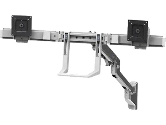 HX WALL DUAL MONITOR ARM POLISH