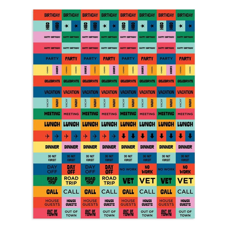 2021-22 Academic Planner 8.5" x 11" Folky Floral Daily/Weekly/Monthly - The Time Factory