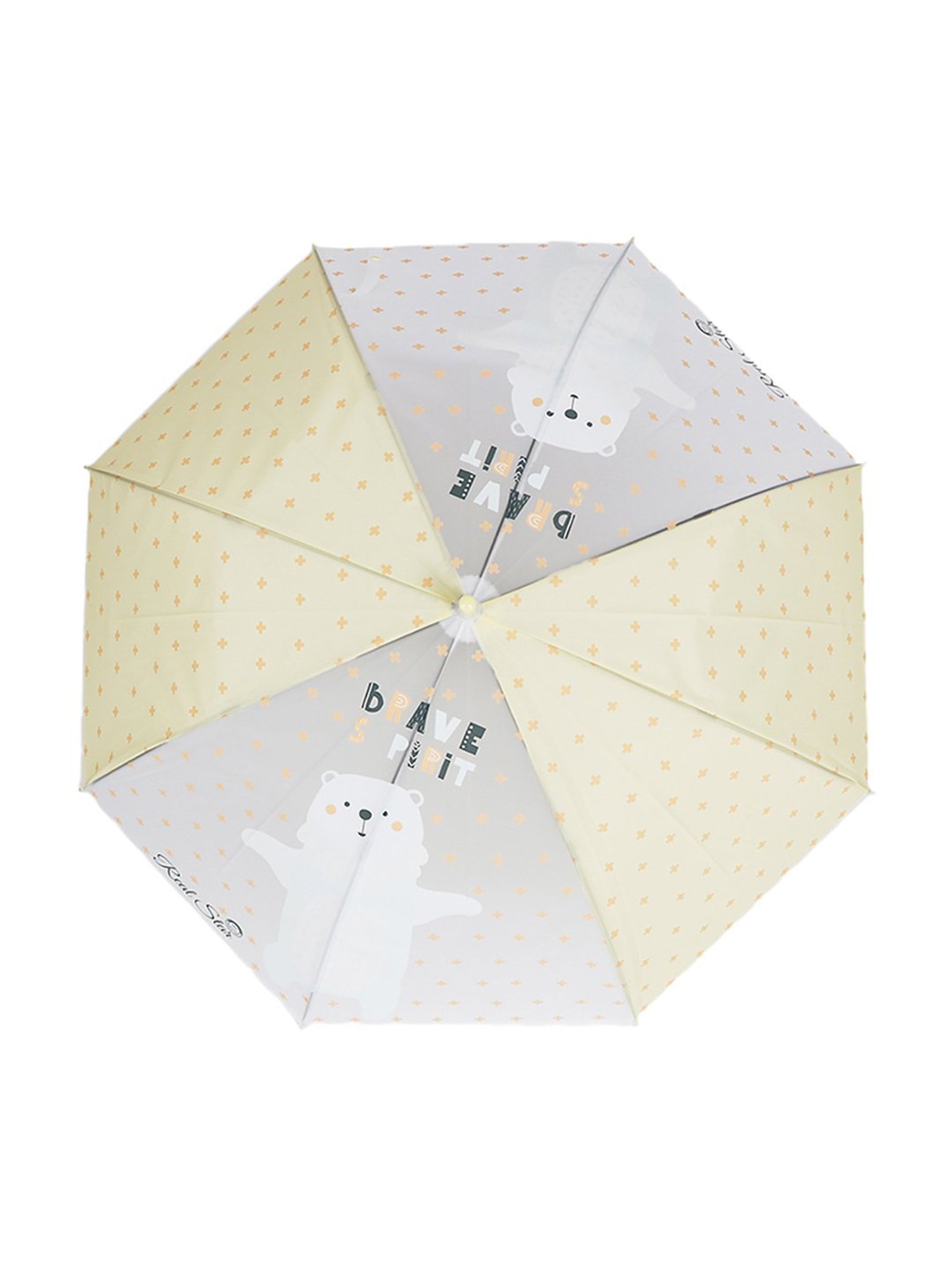 Little Surprise Box LLP Yellow Polyester Kids Umbrella