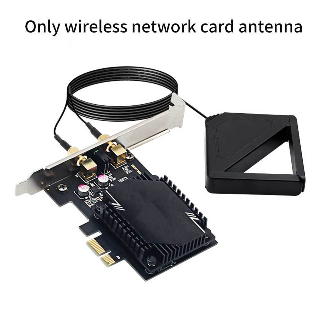 Wireless Network Card Antenna 3000M WiFi6 Pcie Signal Dual Frequency Gaming