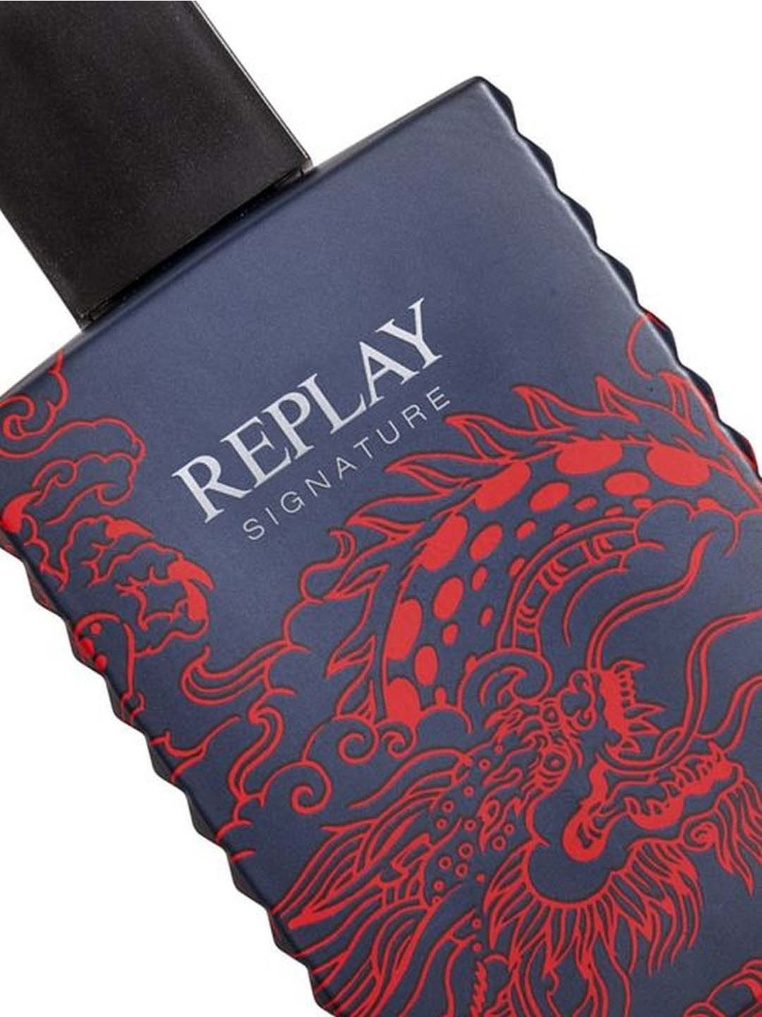 Replay Signature Red Dragon Eau de Toilette for Men - 100 ml