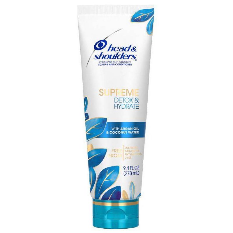 Head and Shoulders Supreme Detox & Hydrate Hair & Scalp Conditioner - 9.4 fl oz