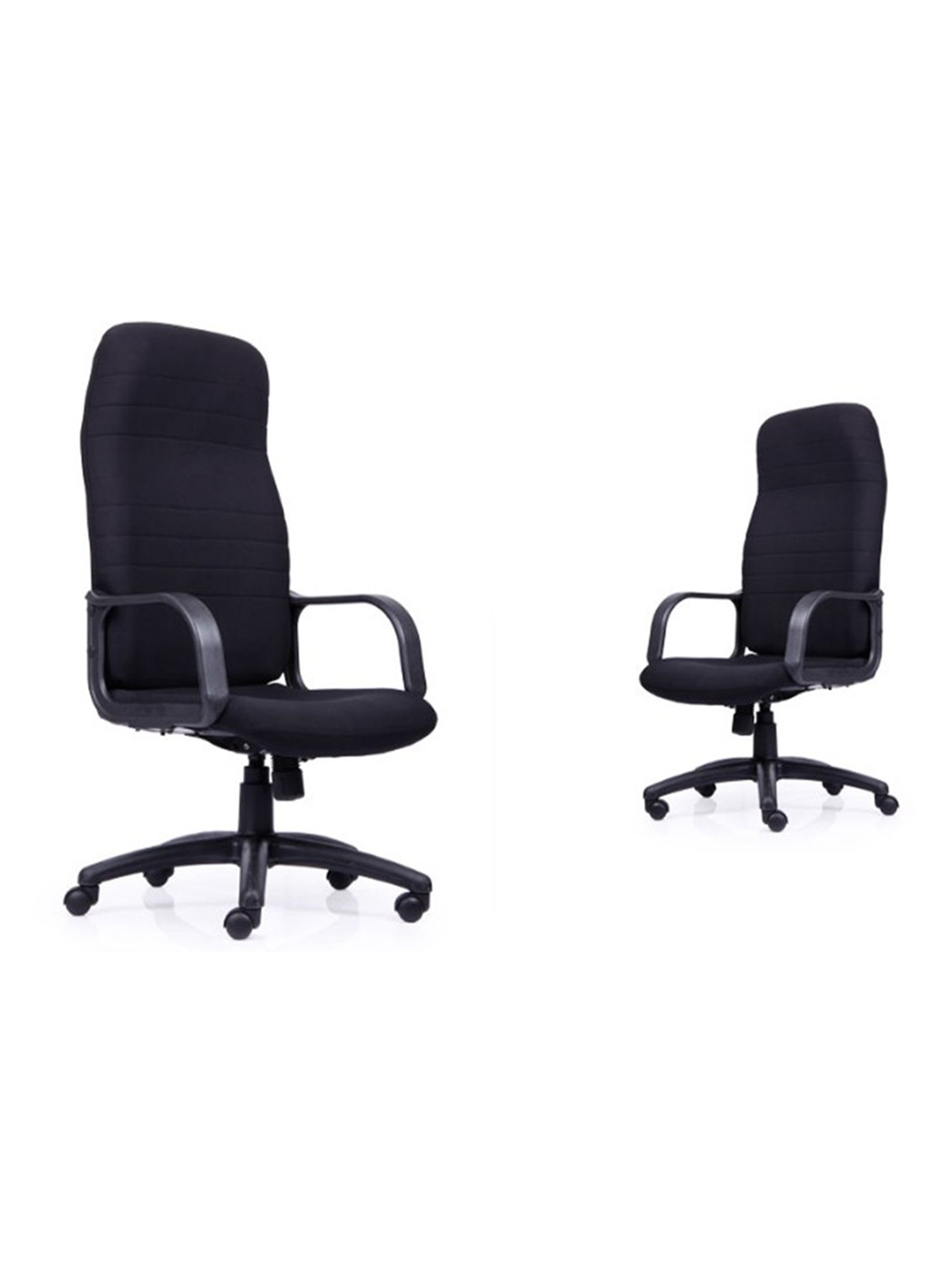 Durian Chaste Black Fabric Executive Chair