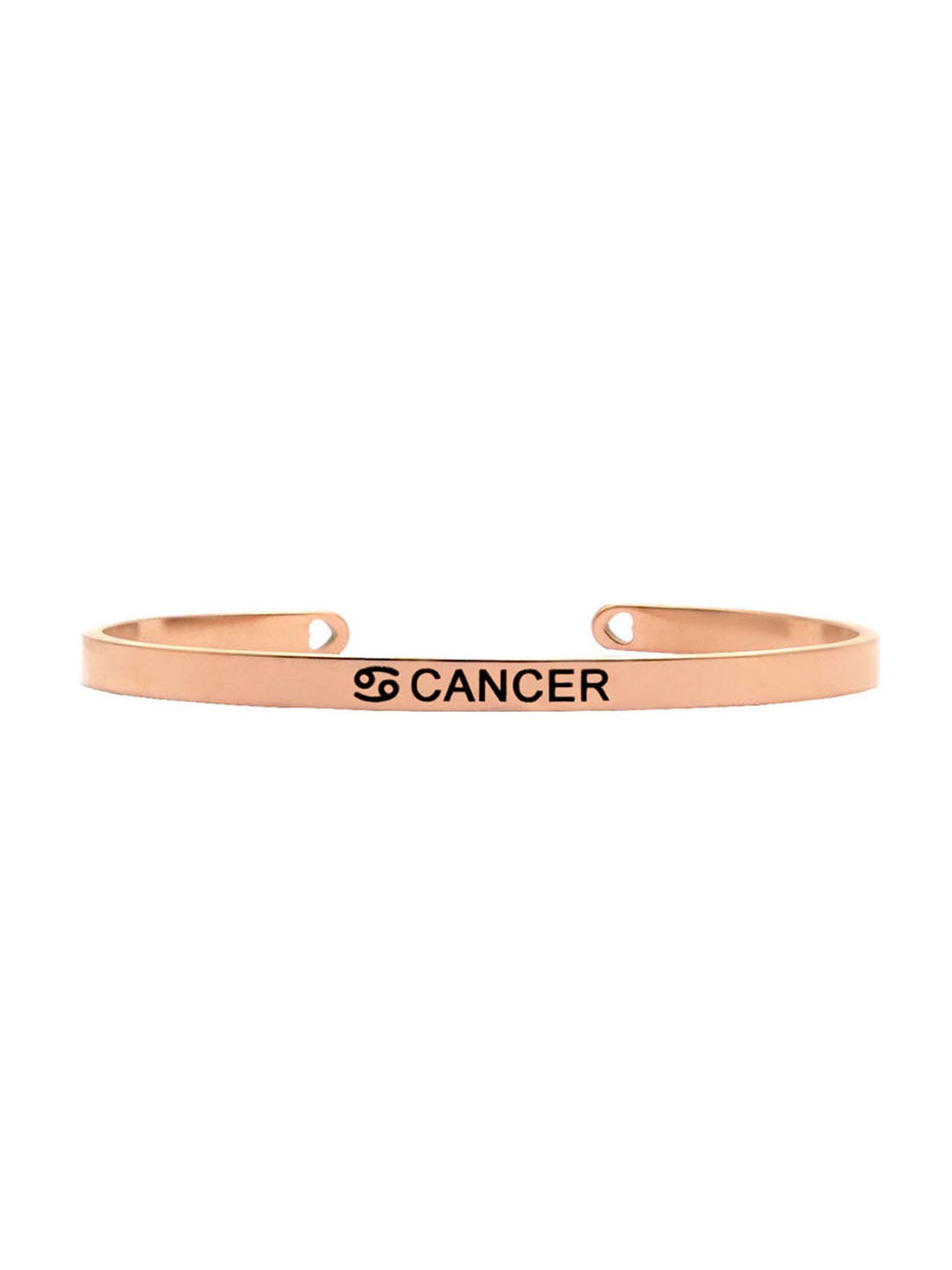Joker & Witch Cancer Rose Gold Zodiac Band Flexible fit Bracelet