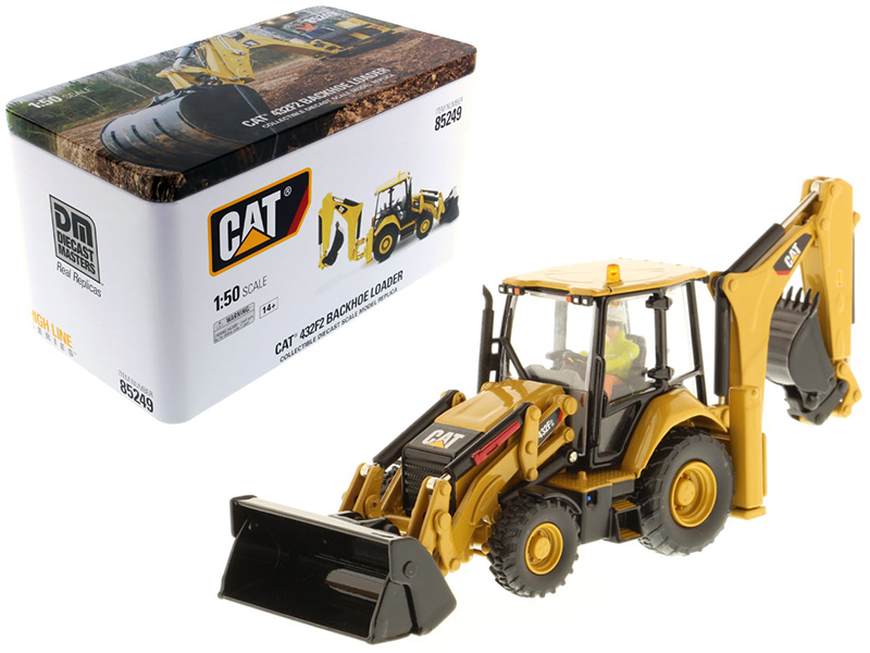 CAT Caterpillar 349F L XE Hydraulic Excavator with Operator "High Line" Series 1/50 Diecast Model by Diecast Masters