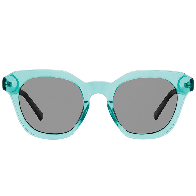 Priv'e Revaux The Autumn  Womens Round Polarized Sunglasses Mint Green 51mm