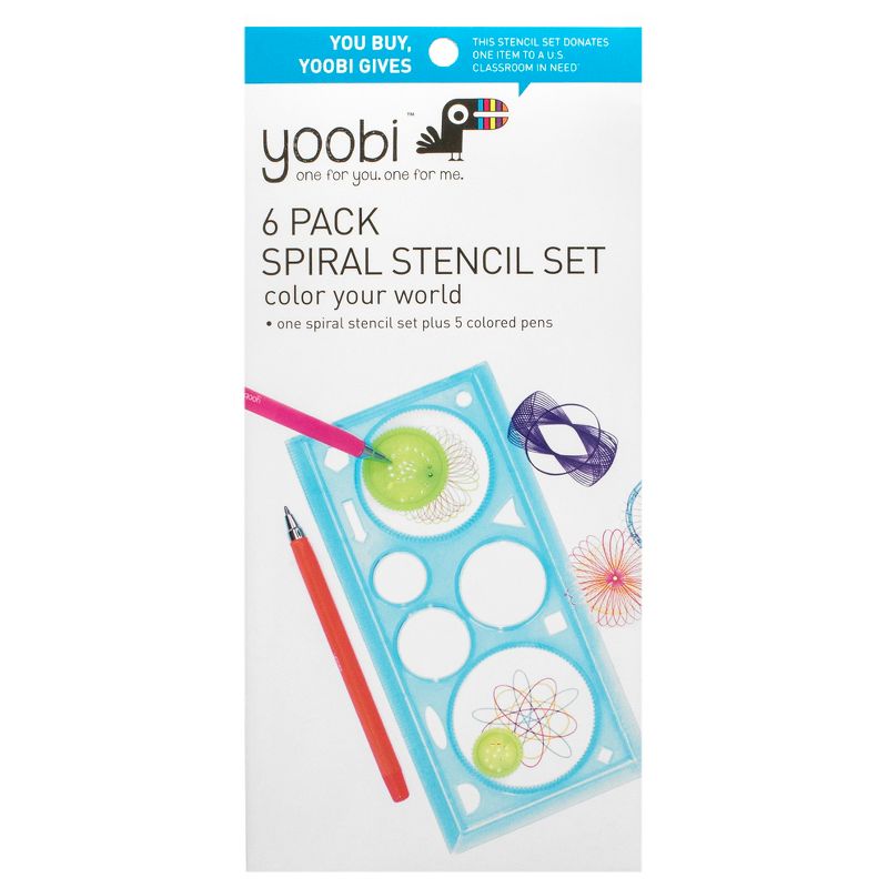 Stencil Kit with Pens - Yoobi™