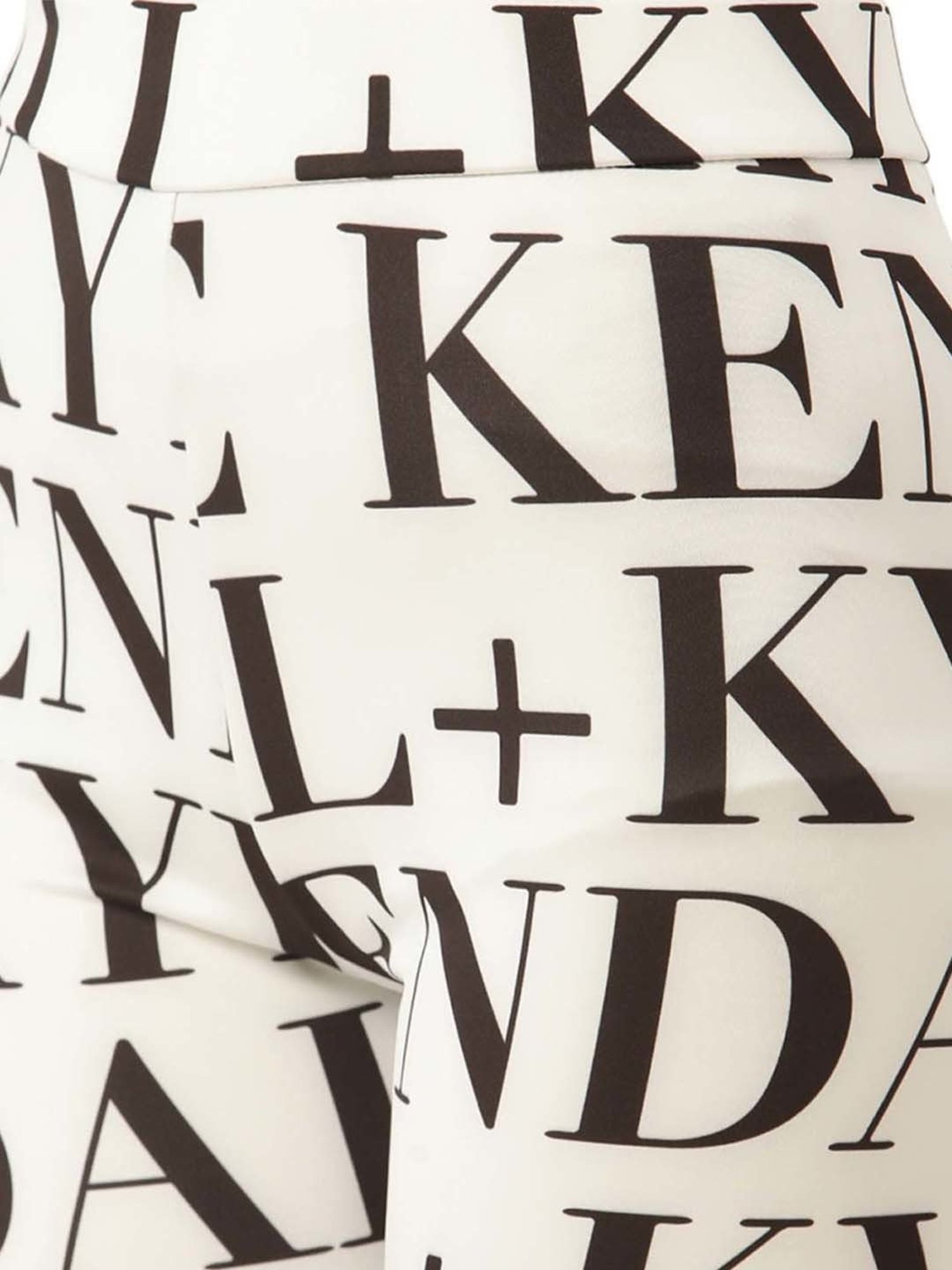 KENDALL + KYLIE White High Rise Sports Shorts