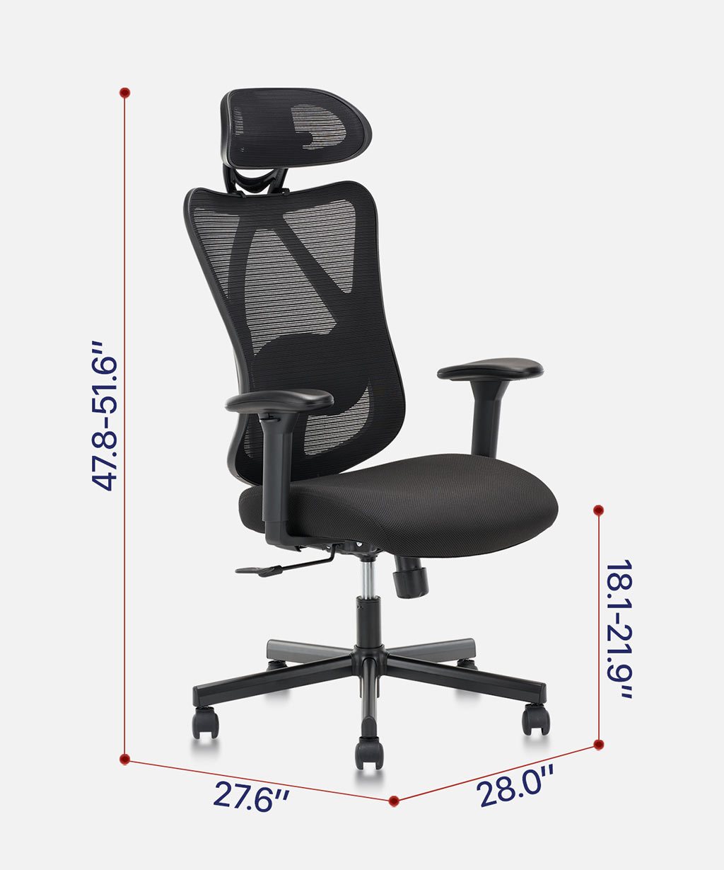 COLAMY Woki Adjustable Ergonomic Office Desk Chair