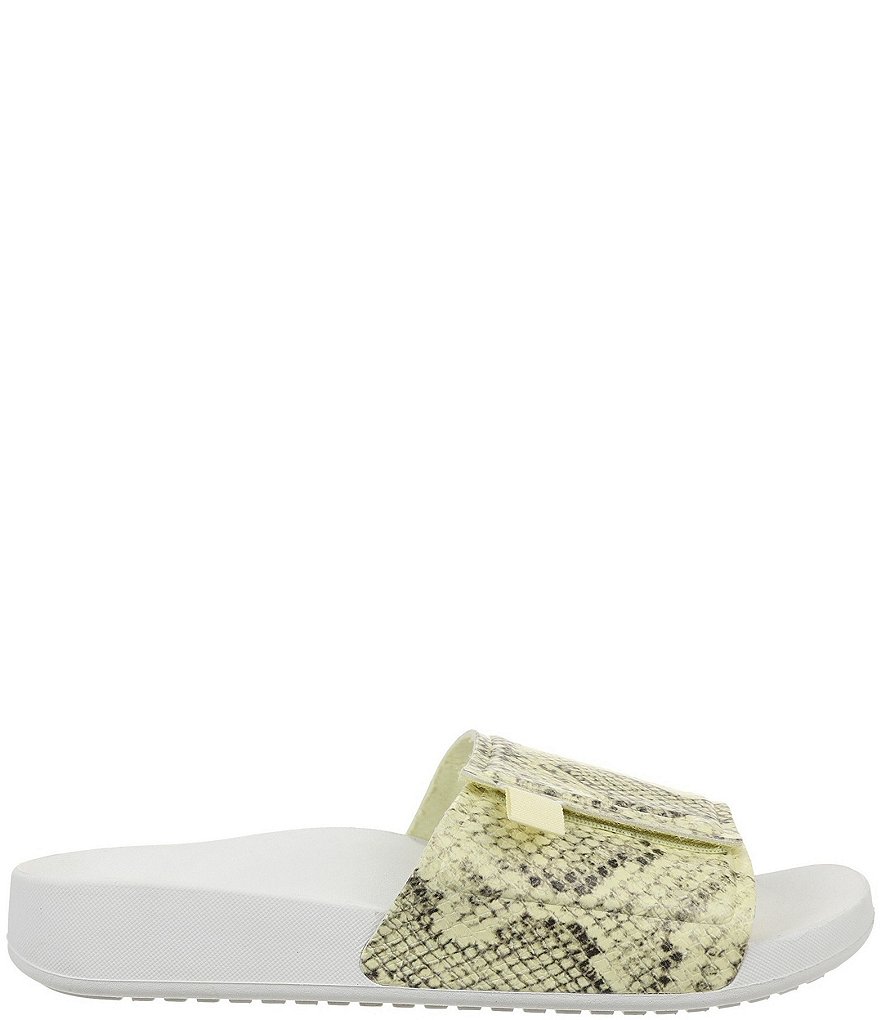 Vionic Keira Snake Print Slide Sandals