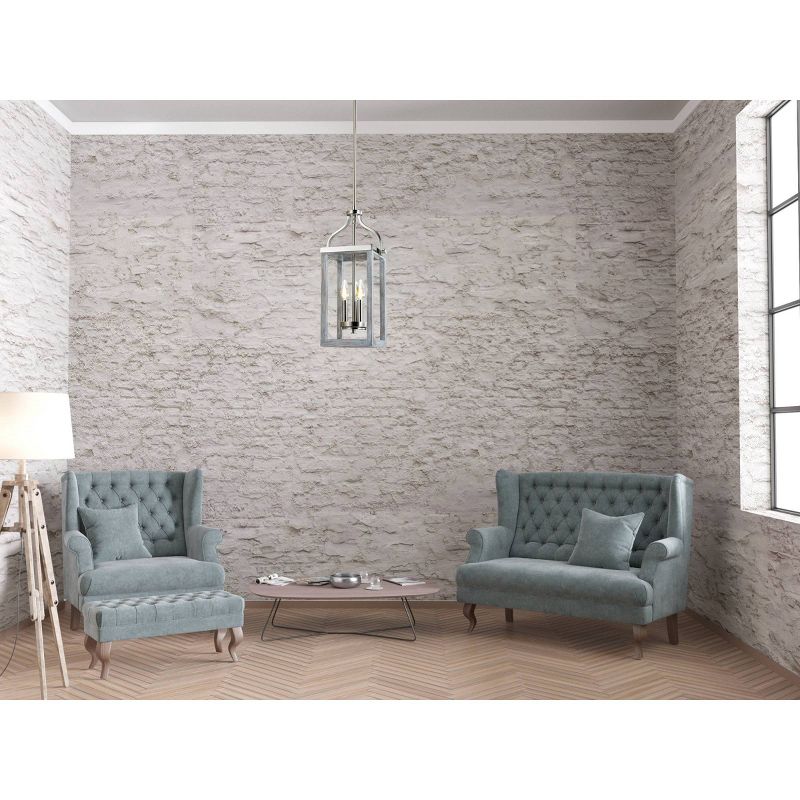 Montrose 3 Light Pendant Silver - EGLO