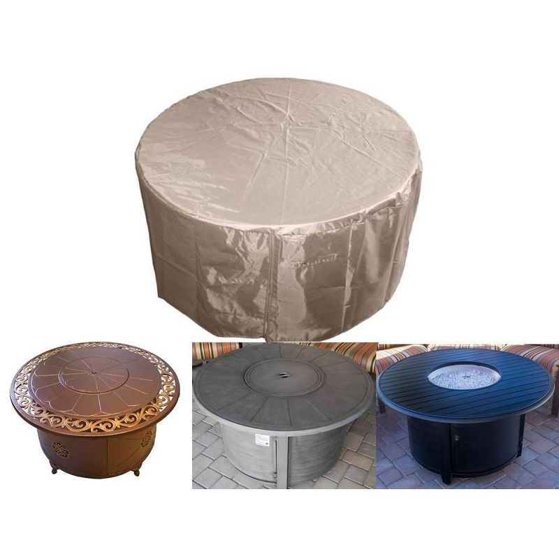 Round Fire Pit Cover - AZ Patio Heaters