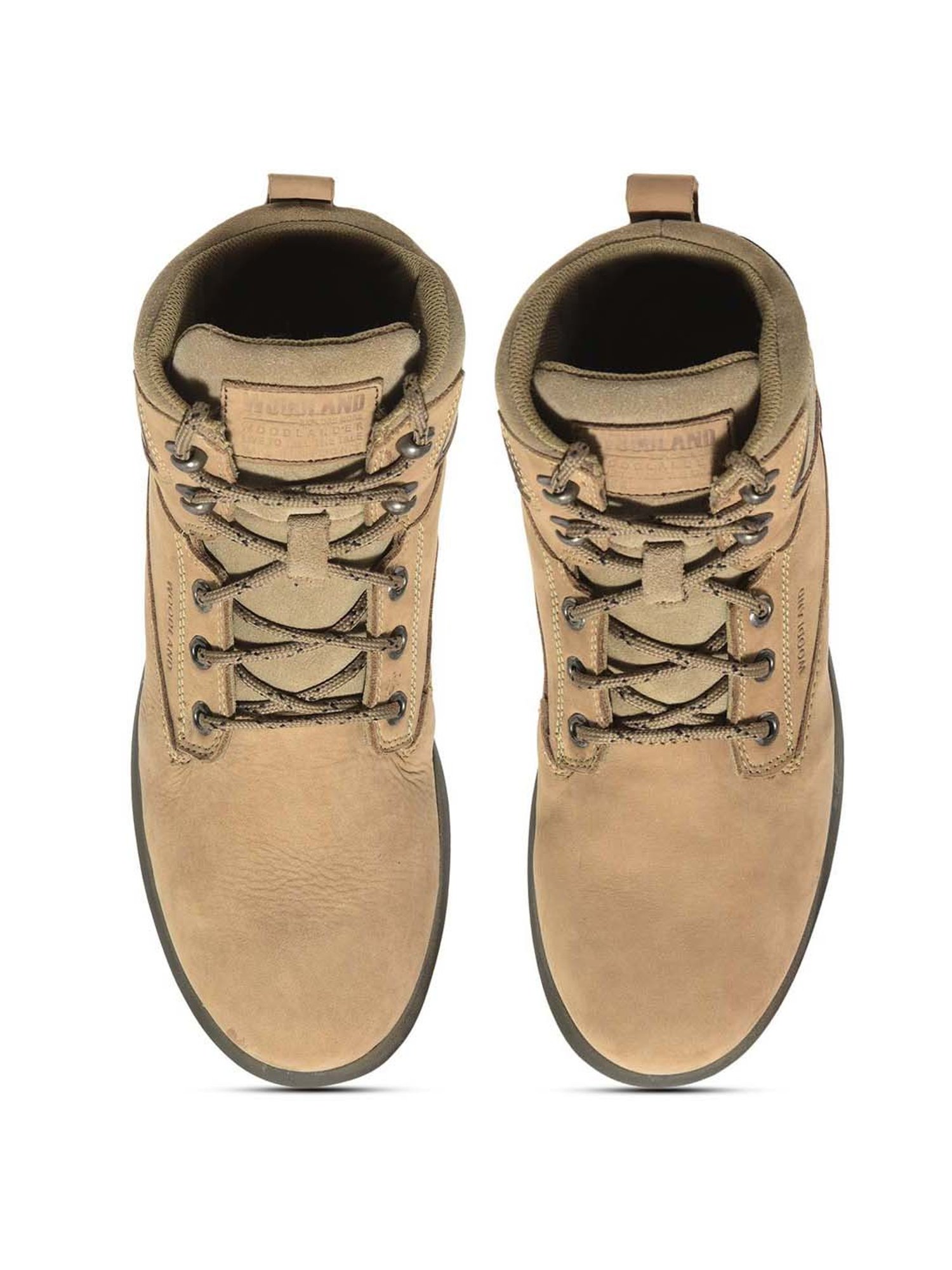 Woodland Men's Paris Khaki Derby Boots