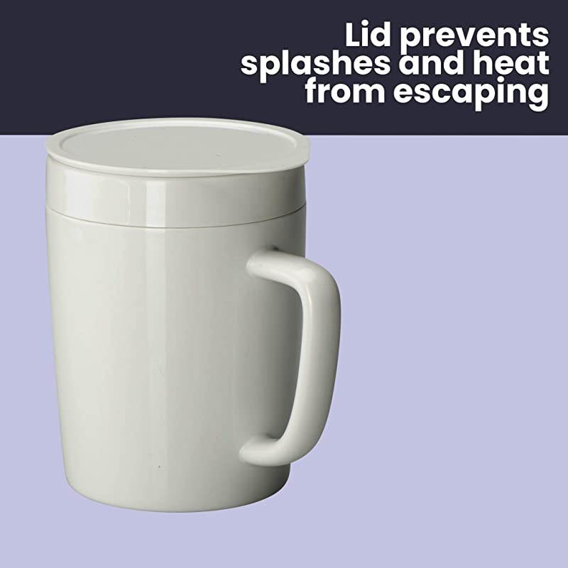 Insulated Coffee Mug with Lid | For  Trio