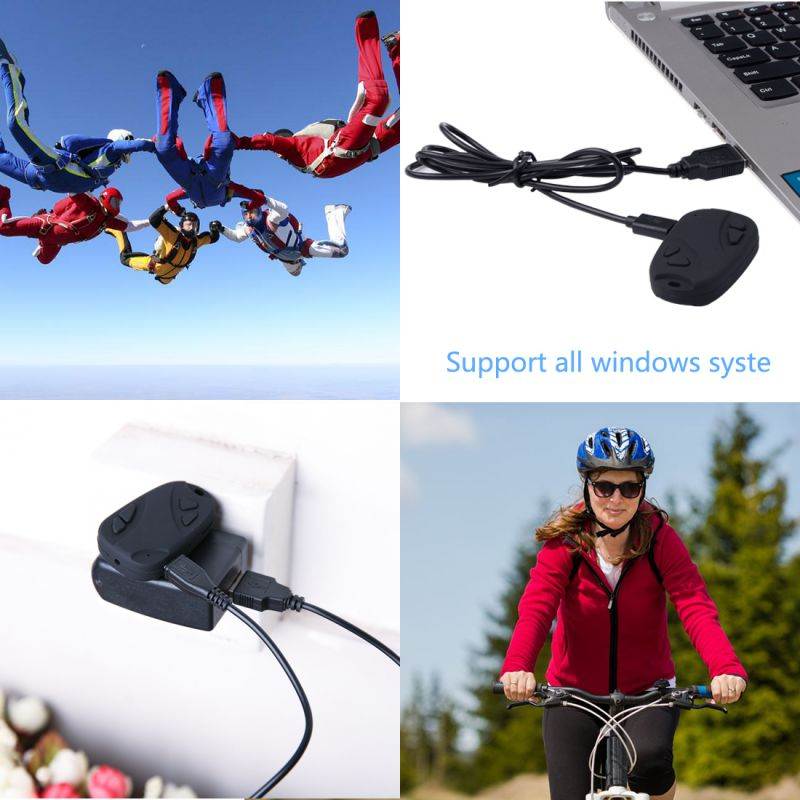 Mate 808 1080P 70 Degree Keychain Spy Camera RC Camera Motion Detection FPV HT Security camera