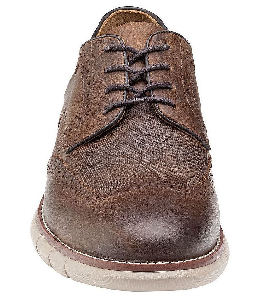 Johnston & Murphy Men's Holden Embossed Wingtip Casual Shoes
