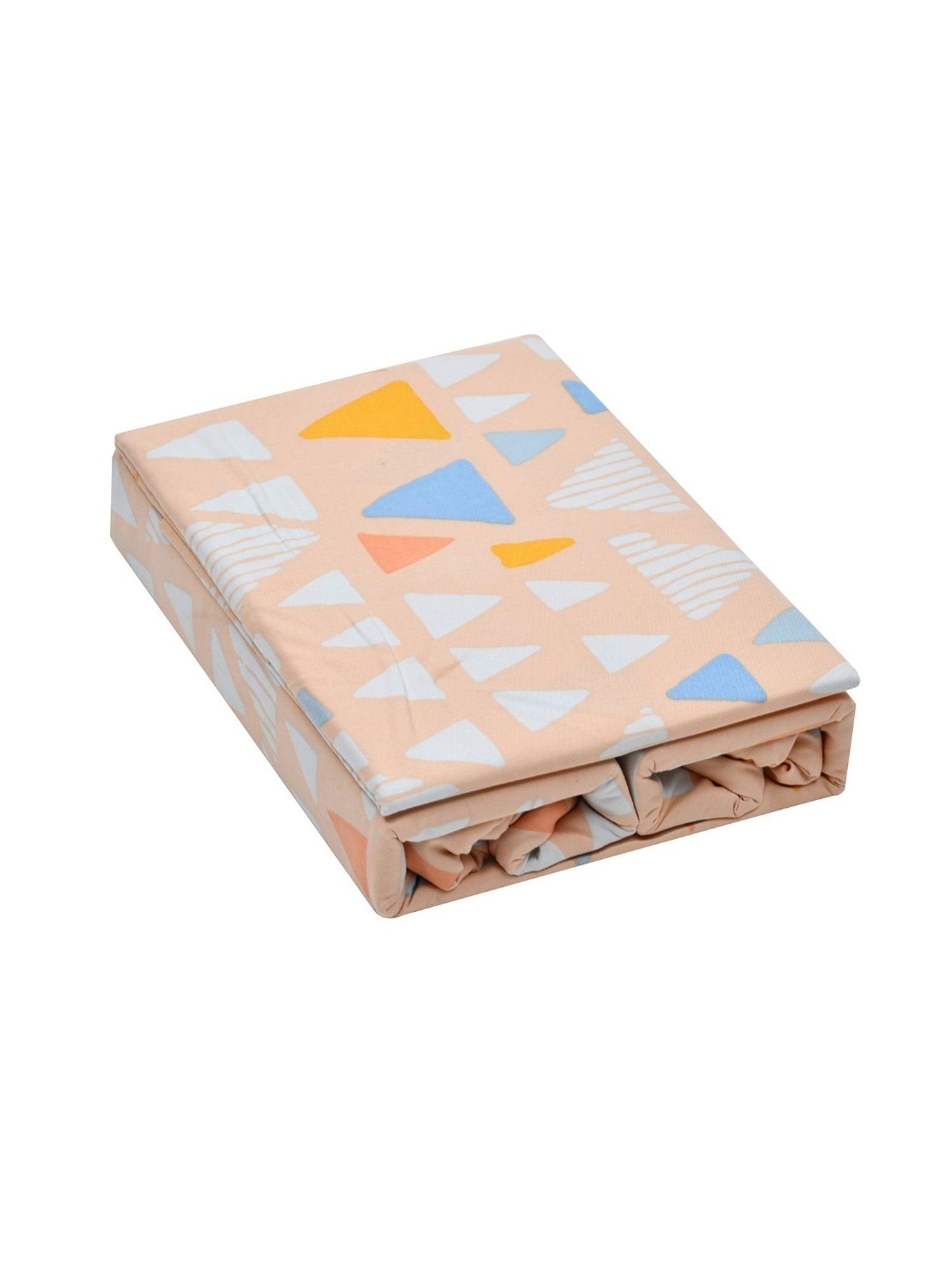 Maspar Purple 100% Cotton 200 TC Bed Sheet Set