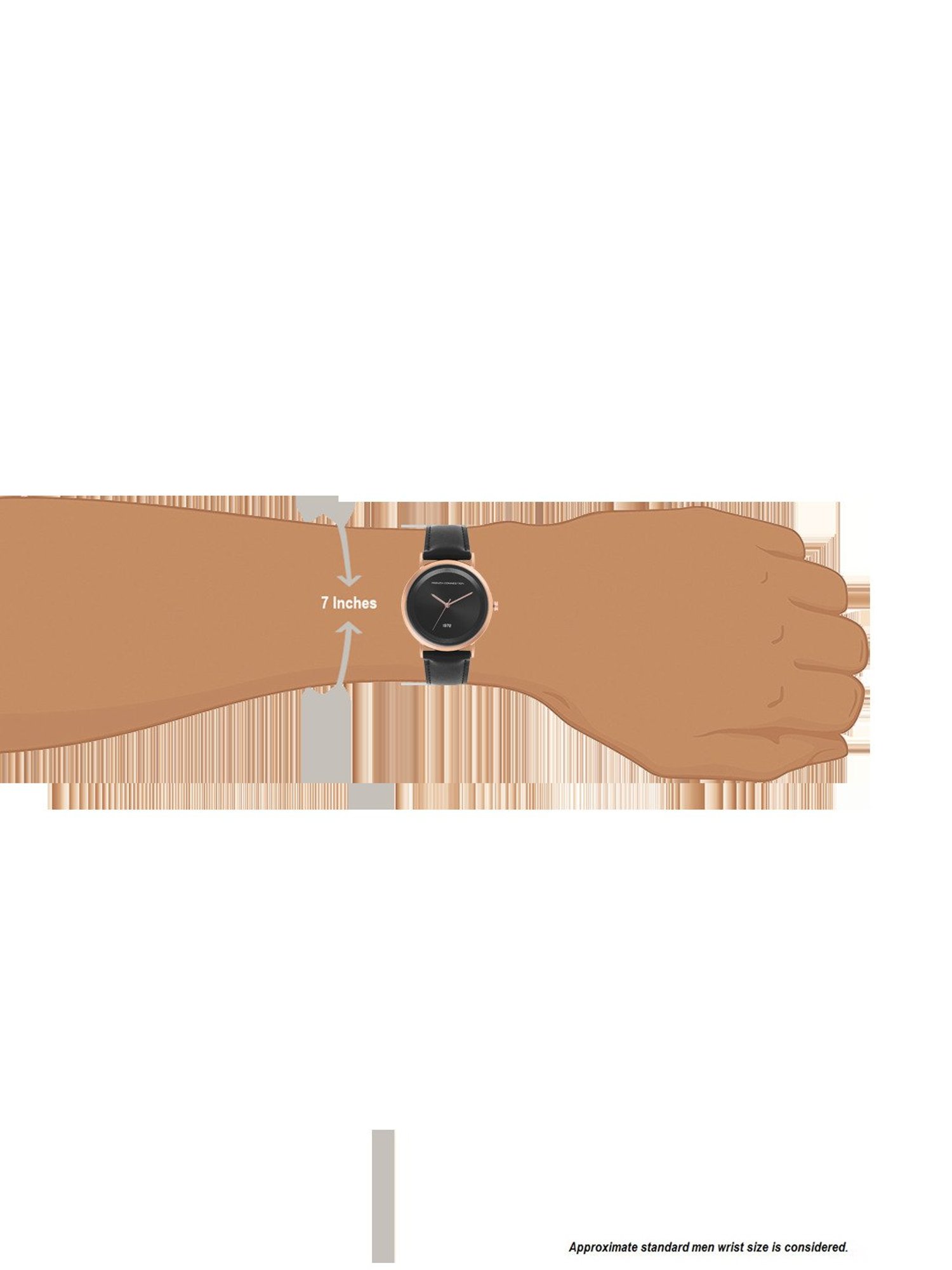 French Connection FCN00043B Crizel Analog Watch for Men