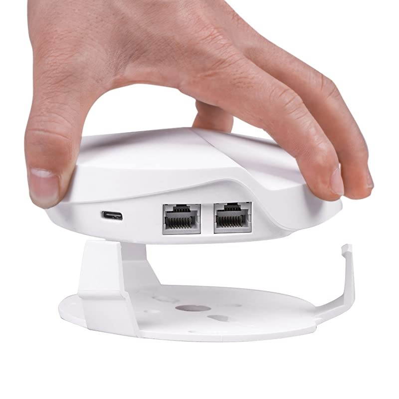 TP-Link Deco M5/P7 Wall Mount, Wall Mount and Ceiling Mount Bracket with Screwdriver for TP-Link Deco M5/P7 Home Mesh WiFi System,Simple Design Easy Installation (1 Pack)