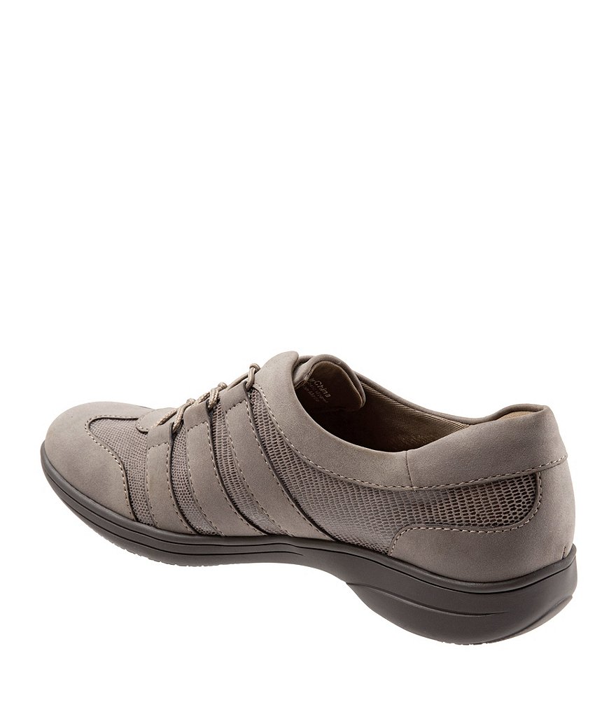 Trotters Joy Patent Suede Leather Walking Shoes