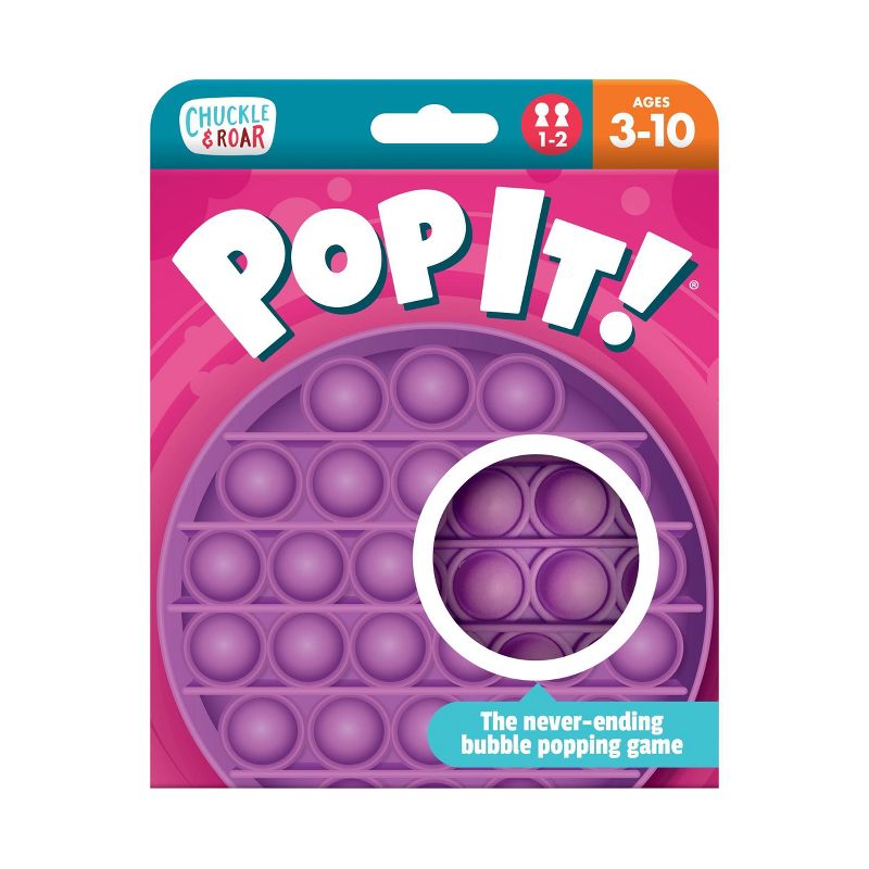 Chuckle & Roar Pop It! Game - Purple